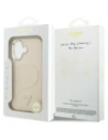 Etui Guess Triangle Logo MagSafe do Apple iPhone 17 beżowy