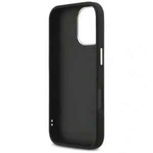 Etui Karl Lagerfeld FW Grained Karl & Choupette Heads Pins & Logo do Apple iPhone 17 czarny