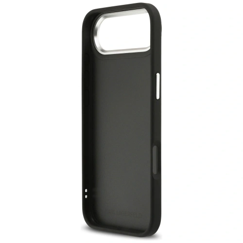 Etui Karl Lagerfeld FW Grained Karl & Choupette Heads Pins & Logo do Apple iPhone Air czarny
