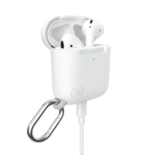 Buy Speck Presidio Pro Apple AirPods with antibacterial layer White/Marble Grey - SPK079WHT - {ean13} - Home Screen Store Europe