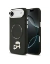 Etui Karl Lagerfeld Karl & Choupette Pins MagSafe do Apple iPhone Air czarny