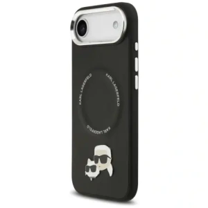 Etui Karl Lagerfeld Karl & Choupette Pins MagSafe do Apple iPhone Air czarny