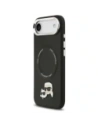 Etui Karl Lagerfeld Karl & Choupette Pins MagSafe do Apple iPhone Air czarny