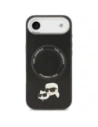 Etui Karl Lagerfeld Karl & Choupette Pins MagSafe do Apple iPhone Air czarny