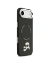 Etui Karl Lagerfeld Karl & Choupette Pins MagSafe do Apple iPhone Air czarny