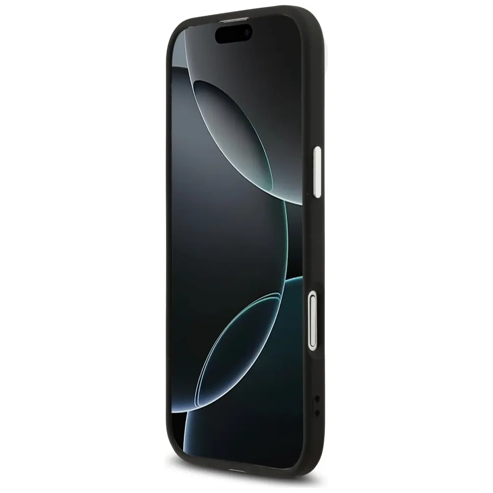 Etui Karl Lagerfeld Karl & Choupette Pins MagSafe do Apple iPhone Air czarny