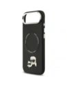 Etui Karl Lagerfeld Karl & Choupette Pins MagSafe do Apple iPhone Air czarny