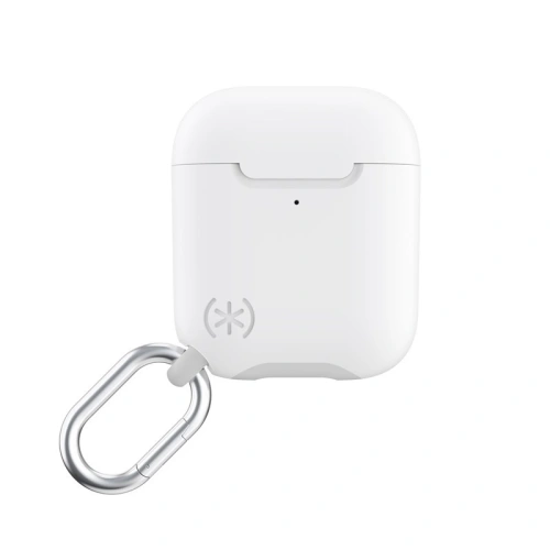 Kup Etui Speck Presidio Pro Apple AirPods cu carabină și protecție antibacteriană Alb/Gri Marmorat - SPK079WHT - {ean13} - Sklep Home Screen