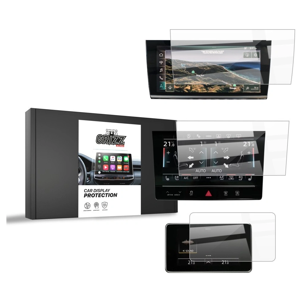 Folia ceramiczna GrizzGlass CarDisplay Protection do Audi A8 D5 2022-2025 [3w1]