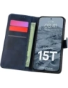 Etui z klapką Bizon Case Pocket do Xiaomi 15T granatowe