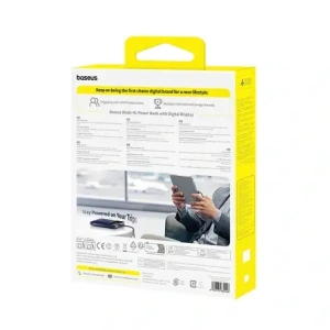 Powerbank Baseus Blade H1 20000mAh 100W z wyświetlaczem czarny