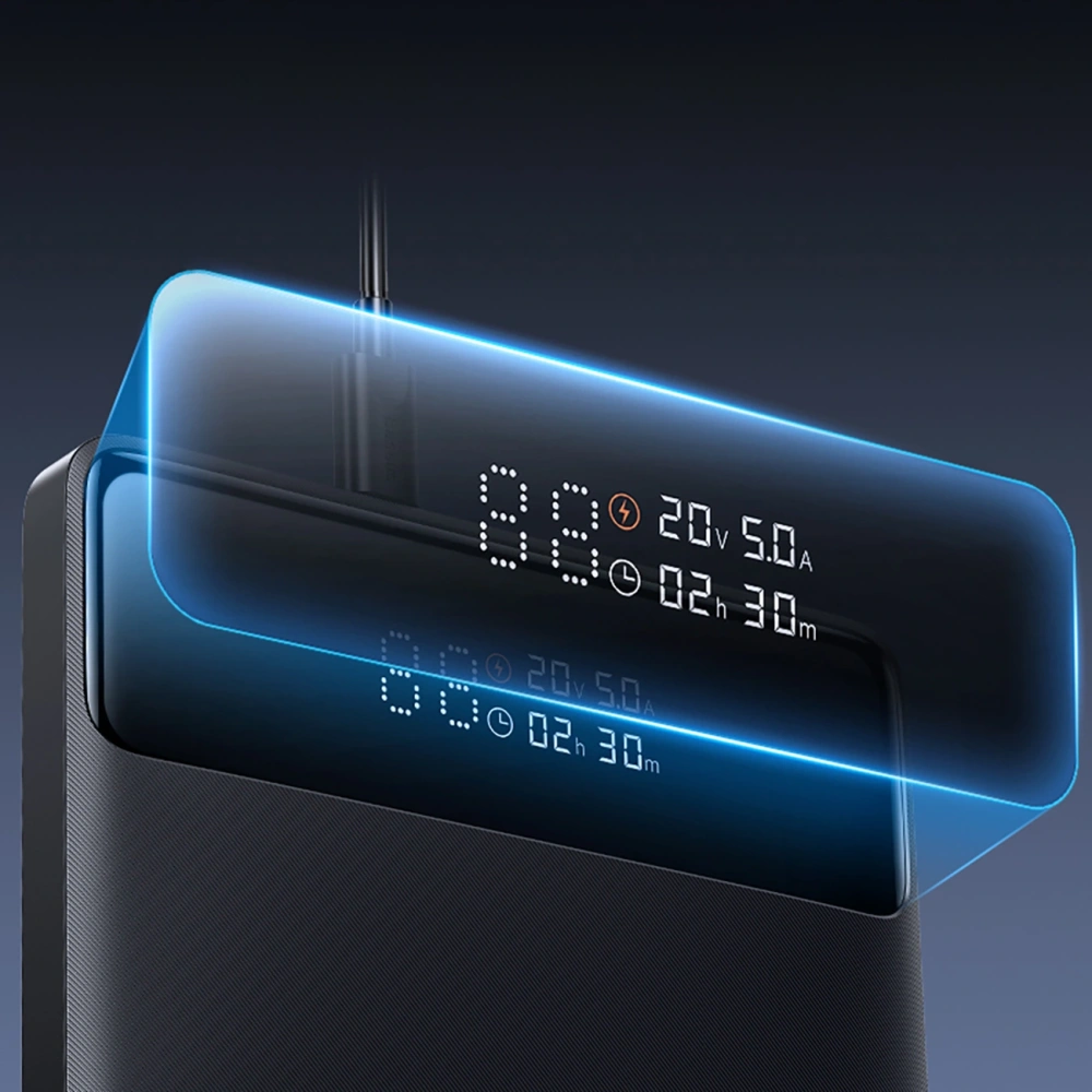 Powerbank Baseus Blade H1 20000mAh 100W z wyświetlaczem czarny