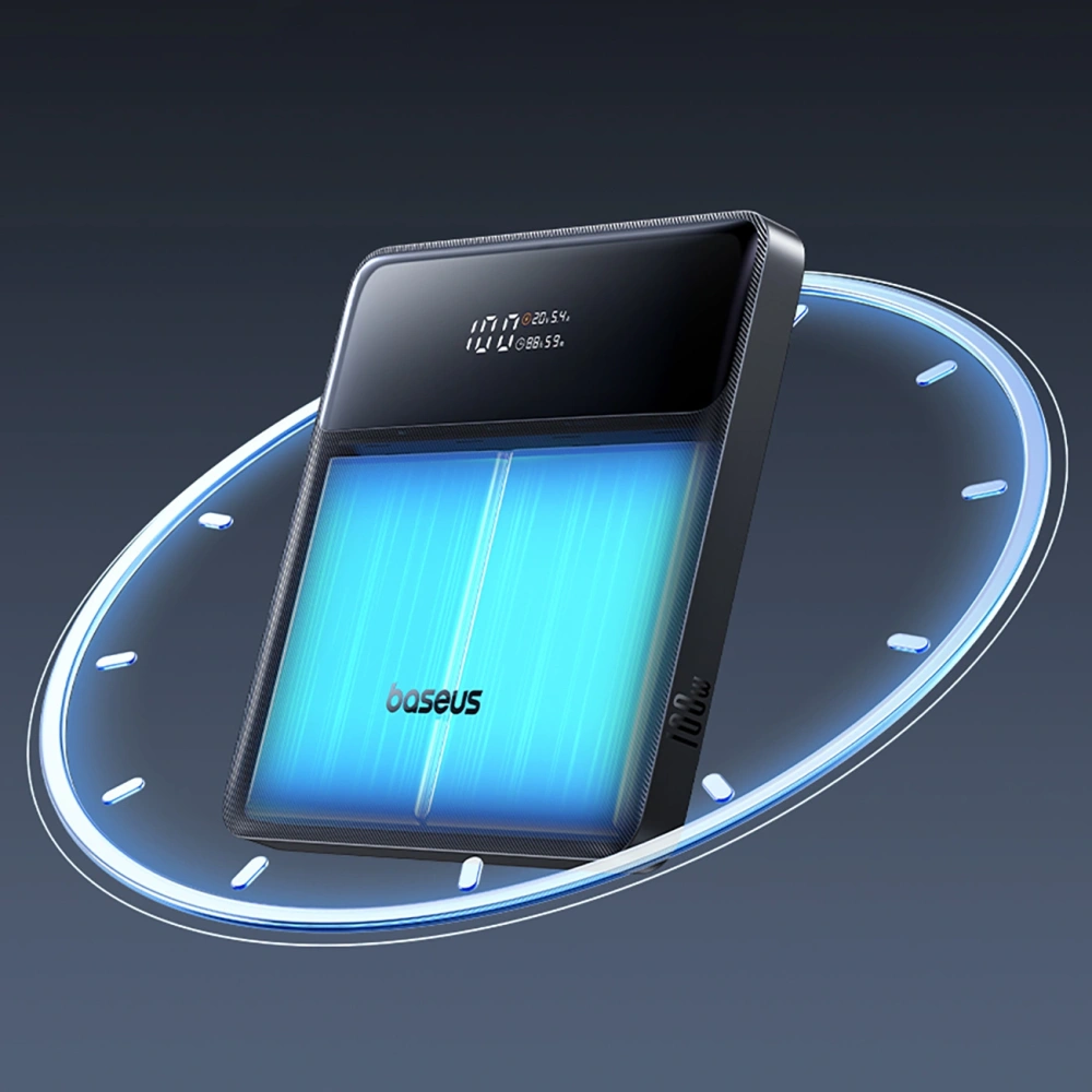 Powerbank Baseus Blade H1 20000mAh 100W z wyświetlaczem czarny