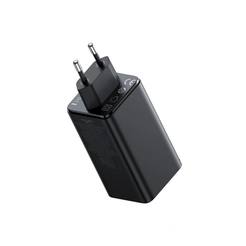 Ładowarka Baseus GaN6 Pro 100W 2xUSB-A, 2xUSB-C + kabel USB-C 100W 1m czarna