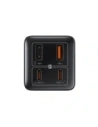 Ładowarka Baseus GaN6 Pro 100W 2xUSB-A, 2xUSB-C + kabel USB-C 100W 1m czarna