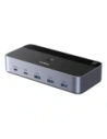 Przełącznik KVM HDMI na dwa monitory Ugreen AK500, 2 wejścia 2 wyjścia