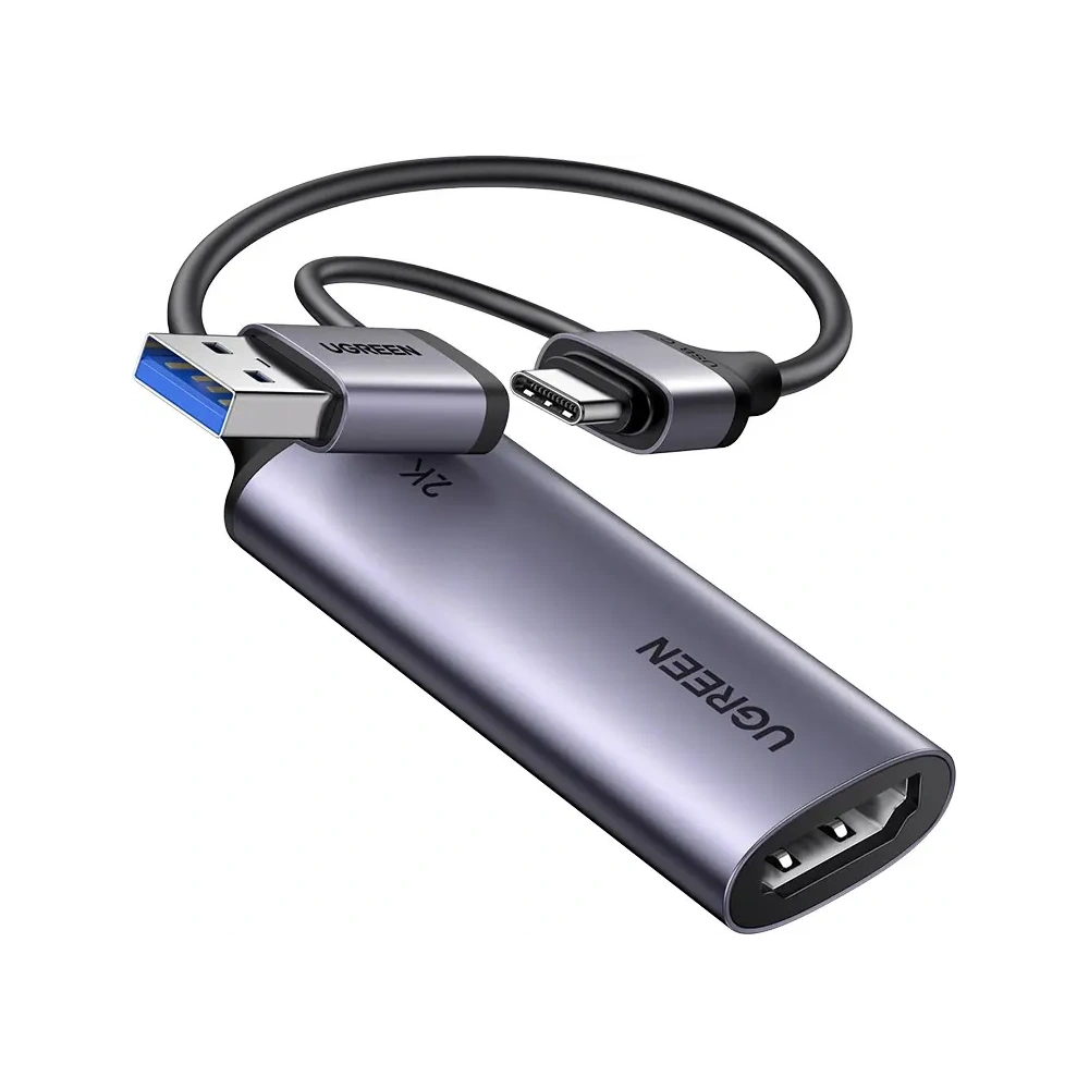 Karta do przechwytywania wideo HDMI do USB Ugreen CM629, 2K 30Hz