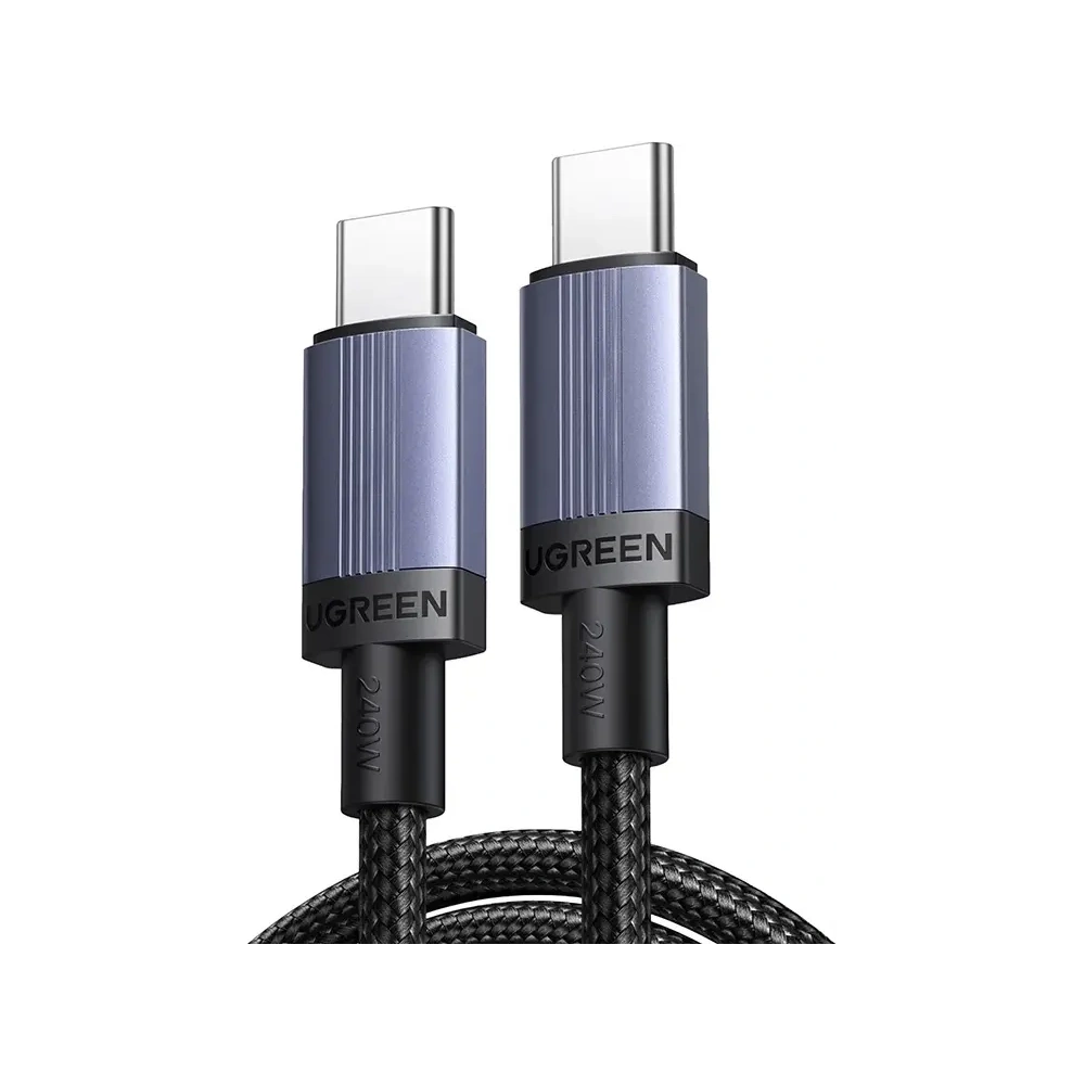 Kabel USB-C / USB-C Ugreen L532, Power Delivery (PD) 240W, 480Mbps, 3m (szary)