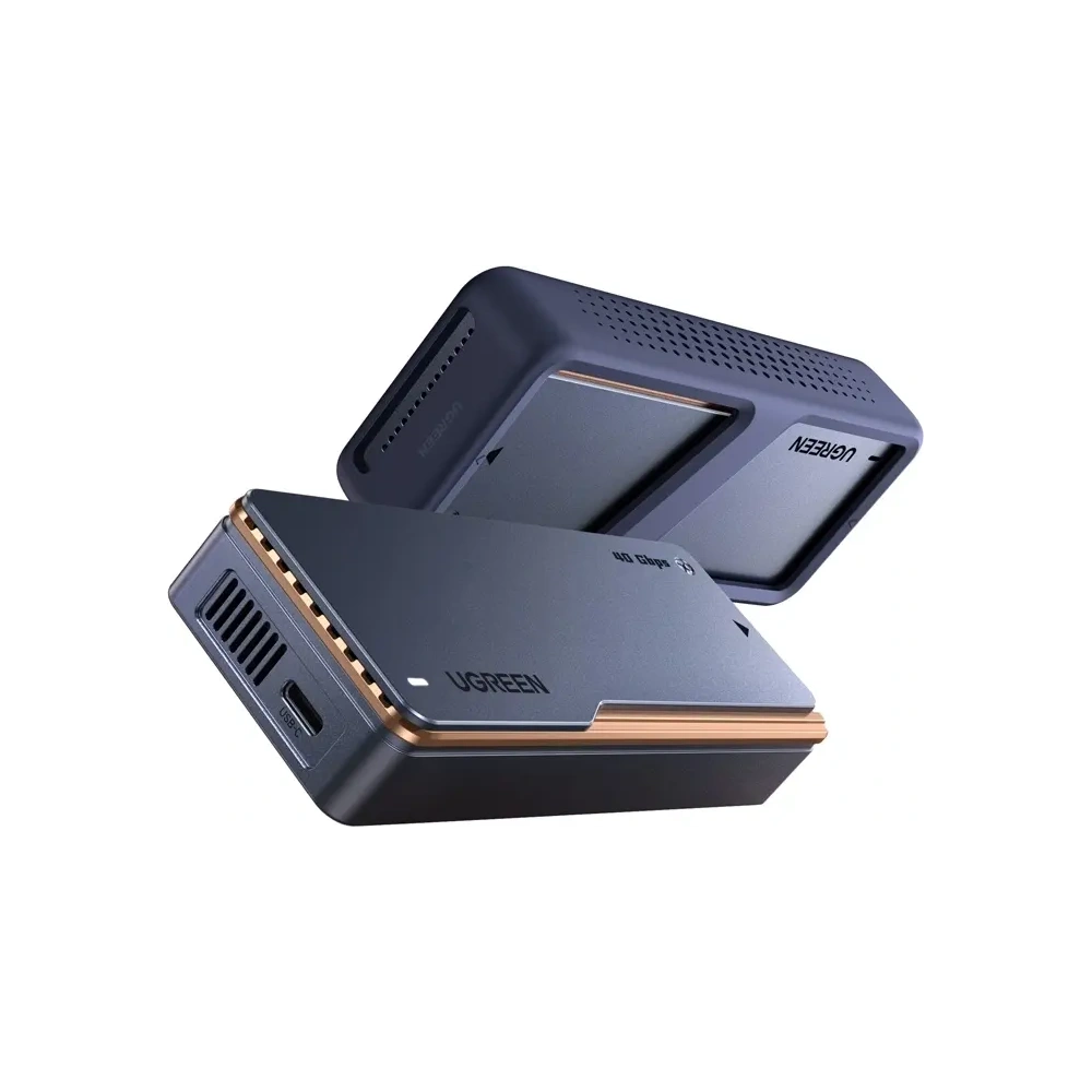 Obudowa na dysk SSD M.2 NVMe Ugreen D703, USB4 (szara)