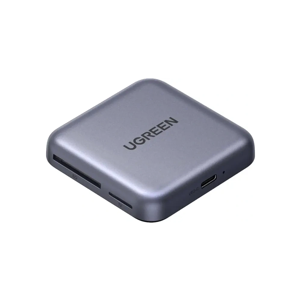 Adapter / czytnik kart 3w1 Ugreen CM898, USB-C, MagSafe, SD/TF (czarny)