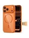 Etui Tech-Protect Magpeak MagSafe CC do Apple iPhone 17 Pro Cosmic Orange/clear