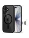Etui Tech-Protect Magpeak MagSafe CC do Apple iPhone 17 Black/clear