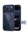 Etui Tech-Protect Magpeak MagSafe CC do Apple iPhone 17 Pro Max Deep Blue/clear