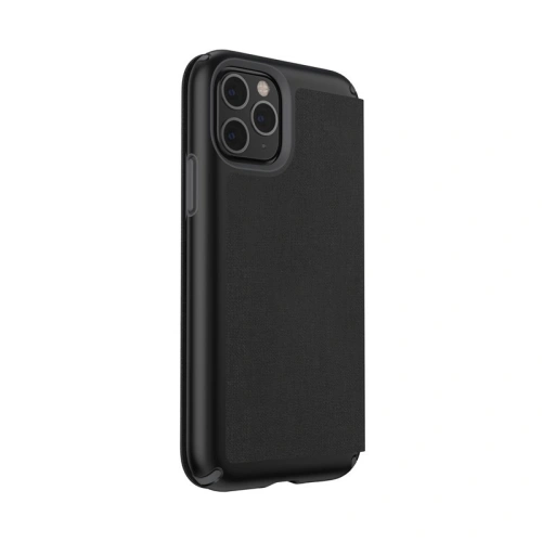 Kup Speck Tasche Presidio Folio iPhone 11 Pro mit Kartenfach + Standfuß Heathered Black/Slate Grey - SPK076BLK - {ean13} - Sklep Home Screen