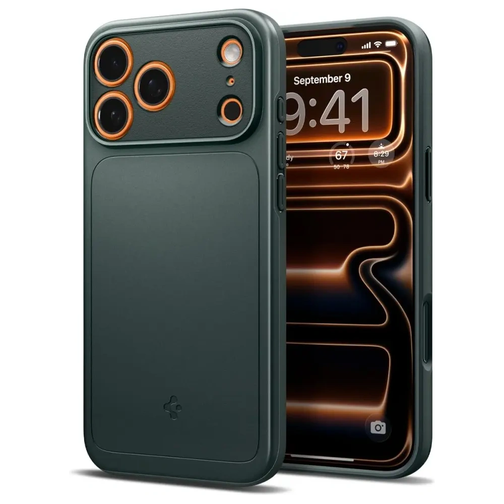 Etui Spigen Thin Fit Mag Magsafe iPhone 17 Pro Max Abyss Green