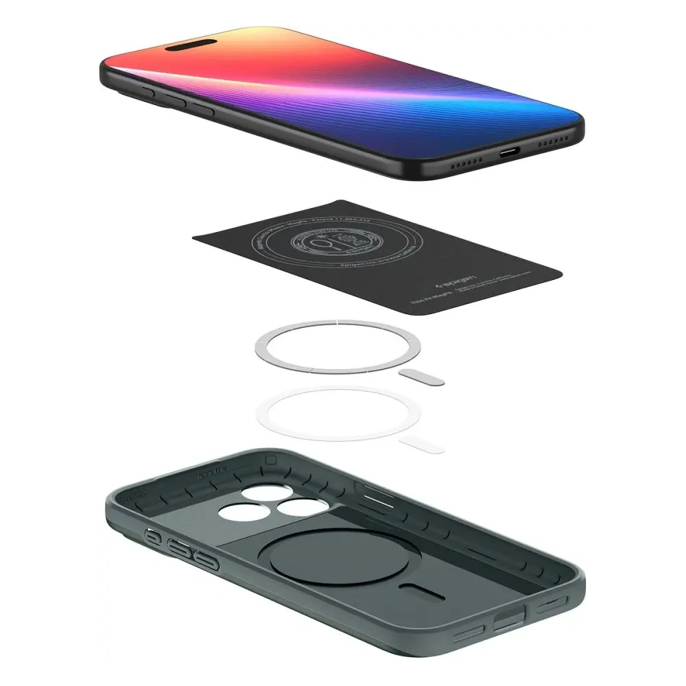 Etui Spigen Thin Fit Mag Magsafe iPhone 17 Pro Max Abyss Green