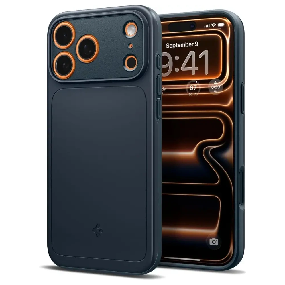 Etui Spigen Thin Fit Mag Magsafe iPhone 17 Pro Max Metal Slate