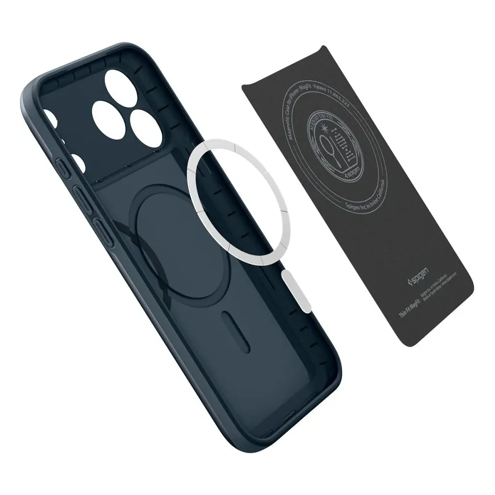 Etui Spigen Thin Fit Mag Magsafe iPhone 17 Pro Max Metal Slate