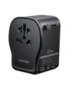 Uniwersalny adapter podróżny ładowarka sieciowa Ugreen S550, 65W, 2x USB-C, 1x USB-A Uniwersalny adapter podróżny ładowarka sieciowa Ugreen S550, 65W, 2x USB-C, 1x USB-A