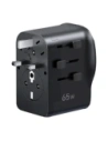 Uniwersalny adapter podróżny ładowarka sieciowa Ugreen S550, 65W, 2x USB-C, 1x USB-A Uniwersalny adapter podróżny ładowarka sieciowa Ugreen S550, 65W, 2x USB-C, 1x USB-A