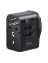 Uniwersalny adapter podróżny ładowarka sieciowa Ugreen S550, 65W, 2x USB-C, 1x USB-A Uniwersalny adapter podróżny ładowarka sieciowa Ugreen S550, 65W, 2x USB-C, 1x USB-A