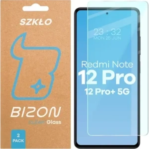Szkło hartowane Bizon Glass Clear Duo Xiaomi Redmi Note 12 Pro 5G / Note 12 Pro Plus 5G 2-PACK