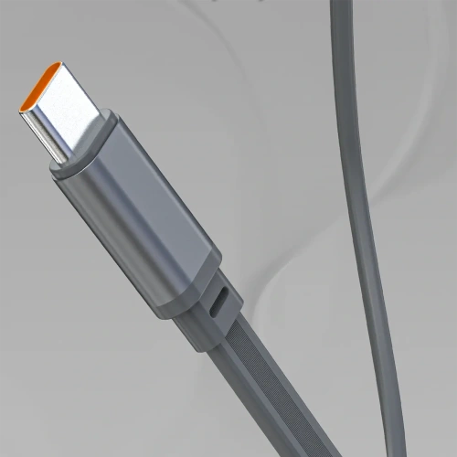 Powerbank Dudao K31 Pro 45W 20000mAh z wbudowanym zwijanym kablem USB-C - szary Powerbank Dudao K31 Pro 45W 20000mAh z wbudowanym zwijanym kablem USB-C - szary
