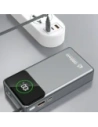 Powerbank Dudao K31 Pro 45W 20000mAh z wbudowanym zwijanym kablem USB-C - szary Powerbank Dudao K31 Pro 45W 20000mAh z wbudowanym zwijanym kablem USB-C - szary