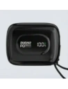 Powerbank Dudao K32 10000 mAh z wbudowanym kablem USB-C / Lightning - czarny Powerbank Dudao K32 10000 mAh z wbudowanym kablem USB-C / Lightning - czarny