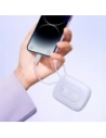 Powerbank Dudao K32 10000 mAh z wbudowanym kablem USB-C / Lightning - fioletowy Powerbank Dudao K32 10000 mAh z wbudowanym kablem USB-C / Lightning - fioletowy