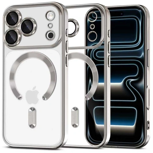 Etui Tech-Protect Flexair Magflex Magsafe iPhone 17 Pro Max Shiny Silver Etui Tech-Protect Flexair Magflex Magsafe iPhone 17 Pro Max Shiny Silver