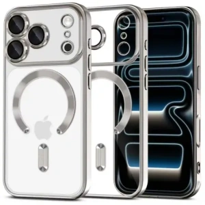 Etui Tech-Protect Flexair Magflex Magsafe iPhone 17 Pro Shiny Silver Etui Tech-Protect Flexair Magflex Magsafe iPhone 17 Pro Shiny Silver
