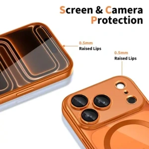Etui Tech-Protect Flexair Magflex Magsafe iPhone 17 Pro Max Shiny Cosmic Orange Etui Tech-Protect Flexair Magflex Magsafe iPhone 17 Pro Max Shiny Cosmic Orange