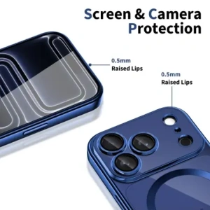 Etui Tech-Protect Flexair Magflex Magsafe iPhone 17 Pro Max Shiny Deep Blue Etui Tech-Protect Flexair Magflex Magsafe iPhone 17 Pro Max Shiny Deep Blue