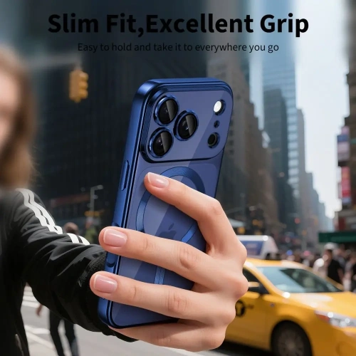 Etui Tech-Protect Flexair Magflex Magsafe iPhone 17 Pro Max Shiny Deep Blue Etui Tech-Protect Flexair Magflex Magsafe iPhone 17 Pro Max Shiny Deep Blue