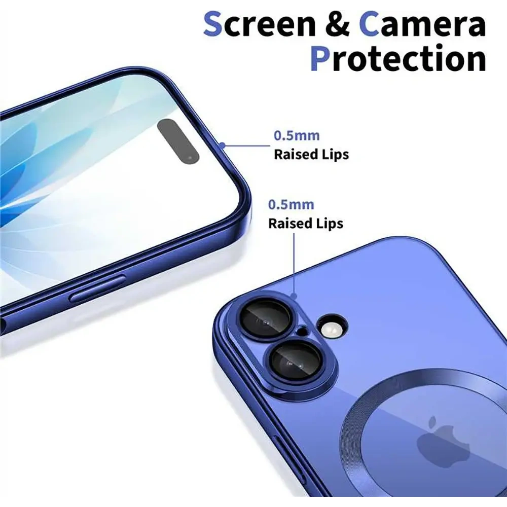 Etui Tech-Protect Flexair Magflex Magsafe iPhone 17 Shiny Mist Blue