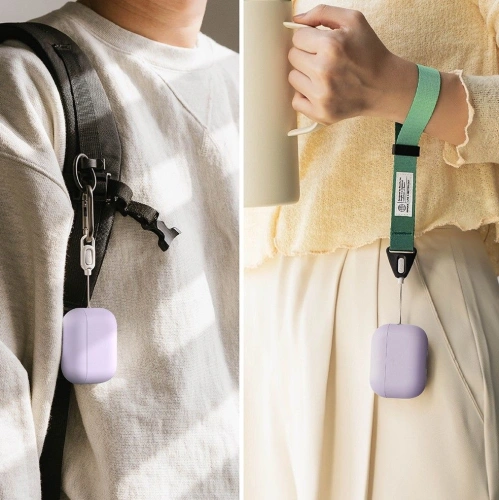 Etui Ringke Silicone Apple AirPods Pro 3 Light Purple Etui Ringke Silicone Apple AirPods Pro 3 Light Purple