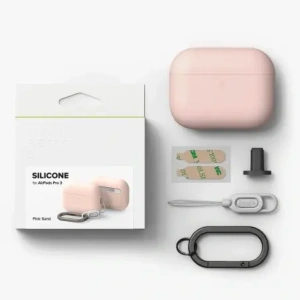 Etui Ringke Silicone Apple AirPods Pro 3 Pink Sand Etui Ringke Silicone Apple AirPods Pro 3 Pink Sand