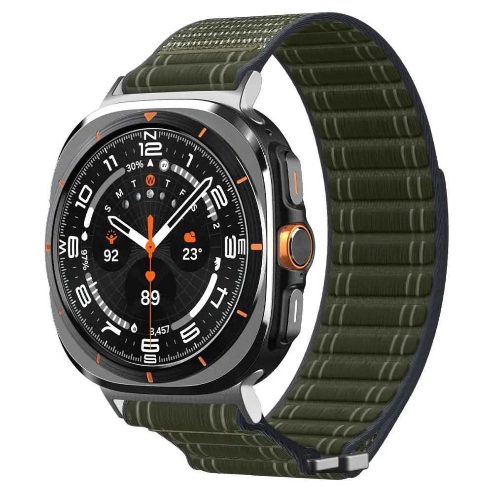 Pasek Spigen WBF0 Band Samsung Galaxy Watch Ultra 2024 / 2025 (47 Mm) Green