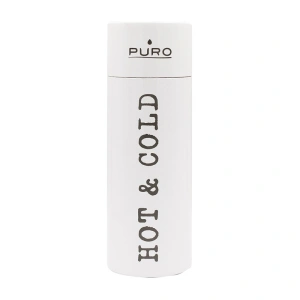 Buy Puro Hot&Cold Thermal Stainless Steel Water Bottle 500ml (White) - PUR183WHT - {ean13} - Home Screen Store Europe